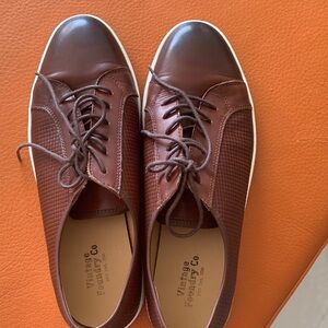 Vintage Foundry Co. Men's Brown Leather Sneakers